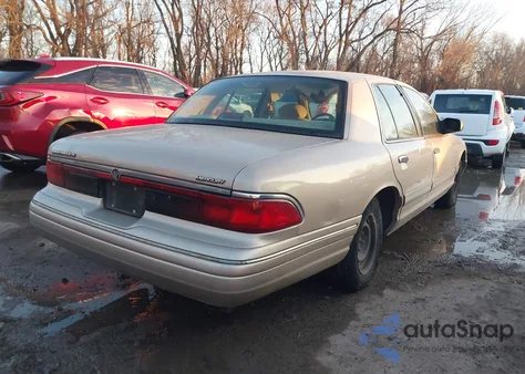 1997 Mercury Grand Marquis Gs from USA, damaged, VIN 2MELM74W3VX708520
